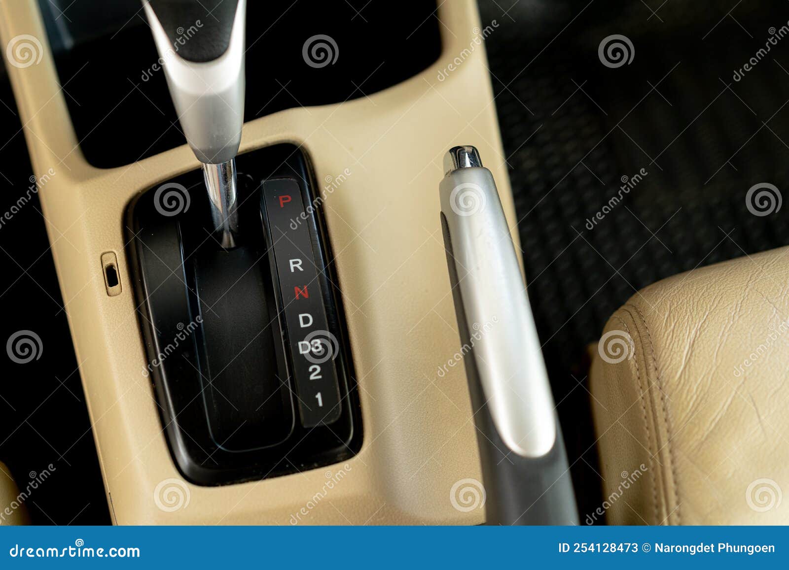 Automatic Gear in Parking Mode Stock Image Image of smartphone, hand