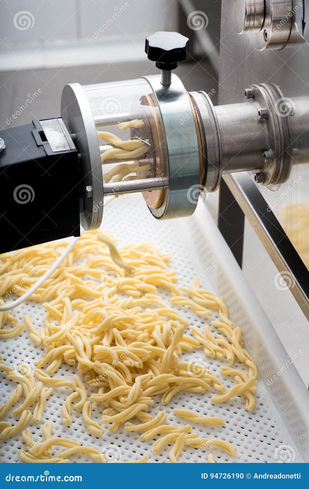 Automatic Machine for Making Fresh Pasta Stock Photo - Image of