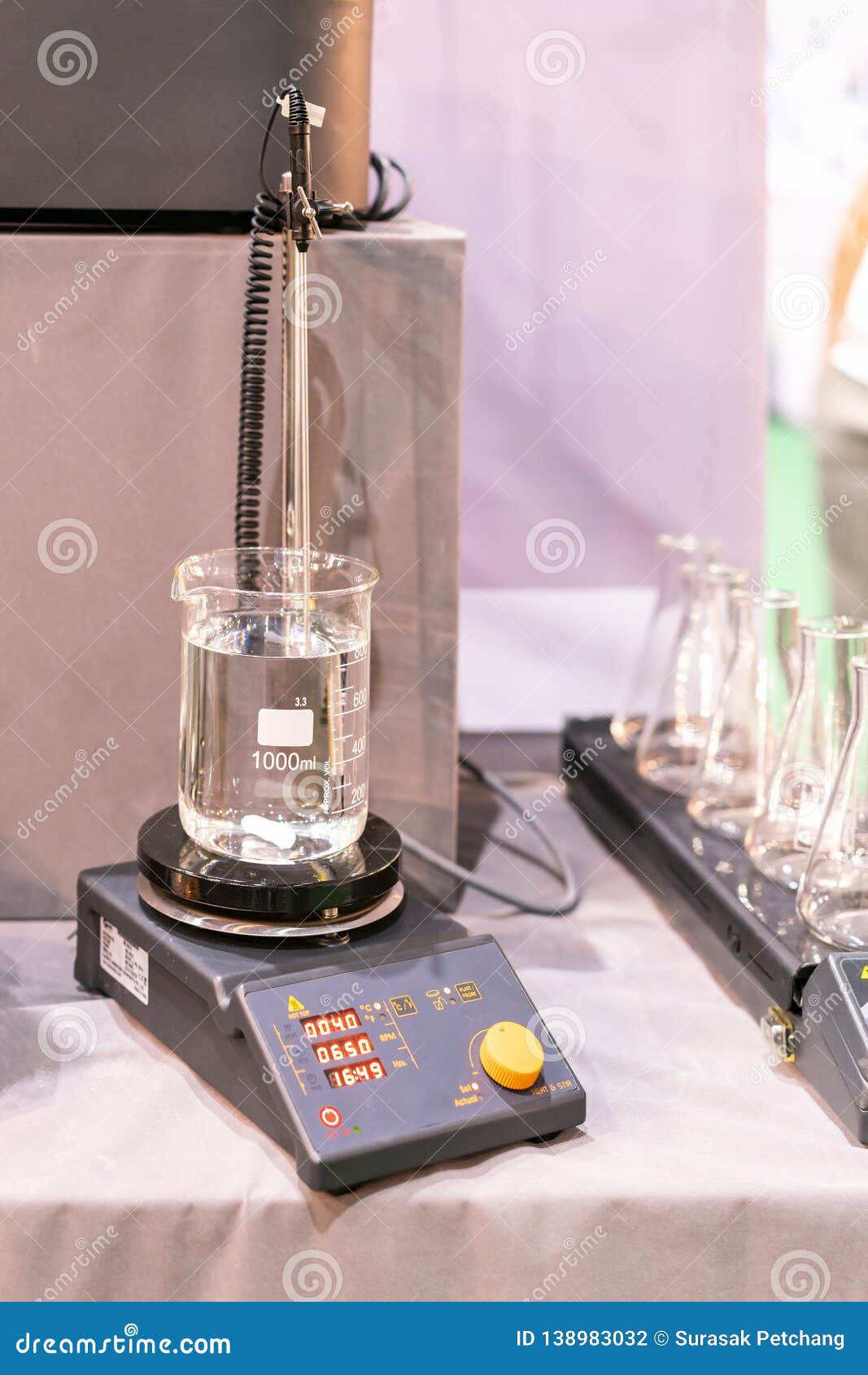 Automatic Stir or Stirrer Vortex Mixer and Heating Device of
