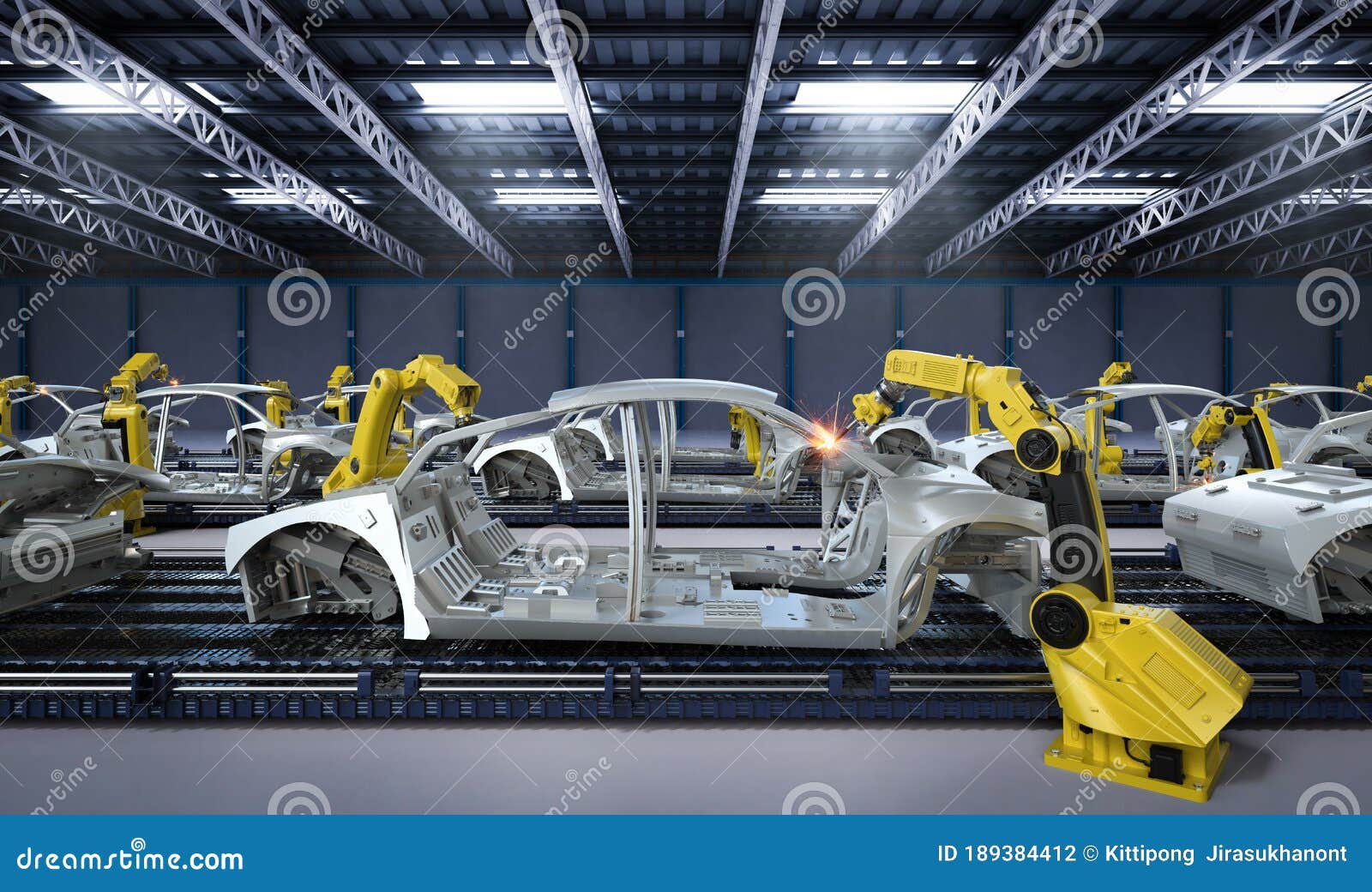 automation aumobile factory