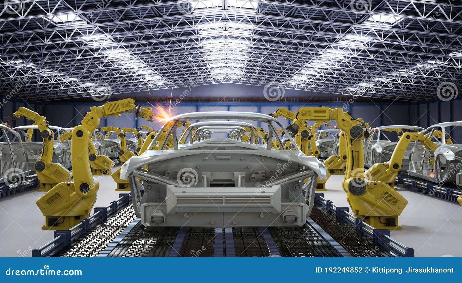 automation aumobile factory
