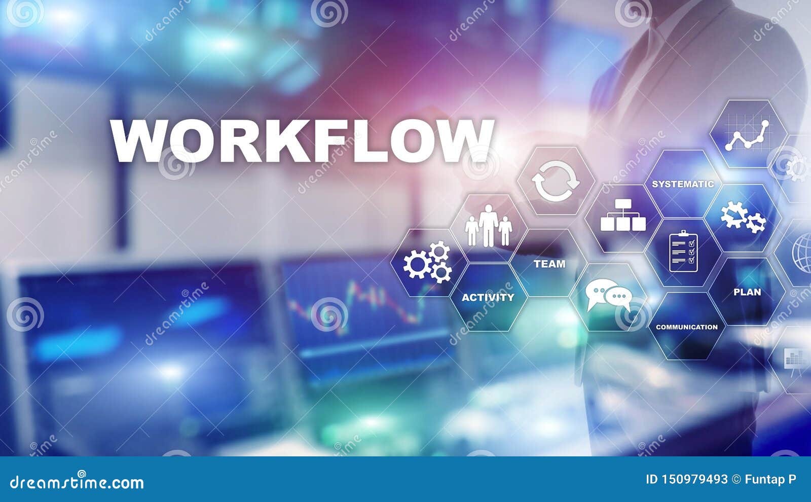 automation of business workflows. work process. reliability and repeatability in technology and financial processes.