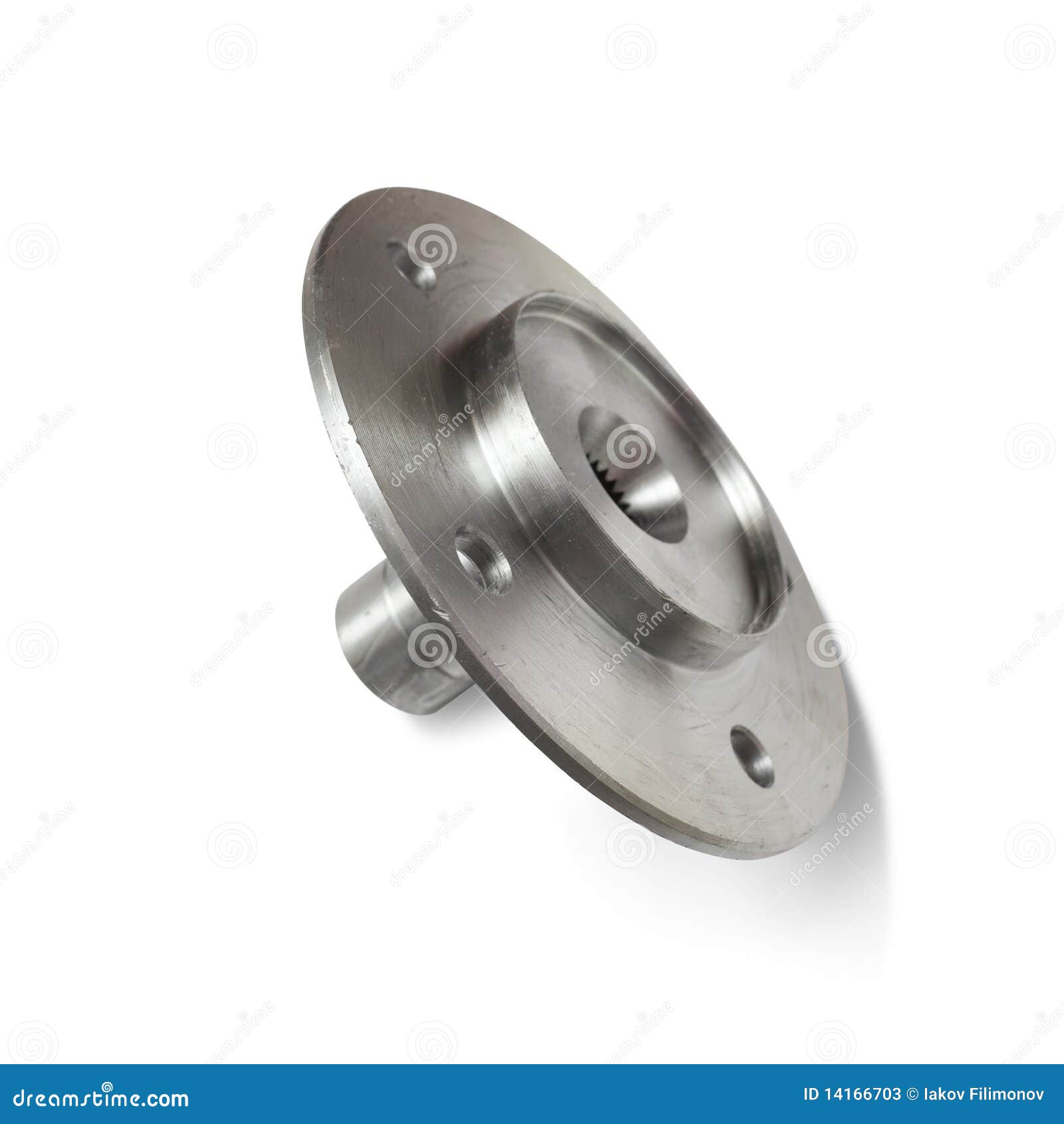 Automobile wheel nave stock image. Image of polished 14166703