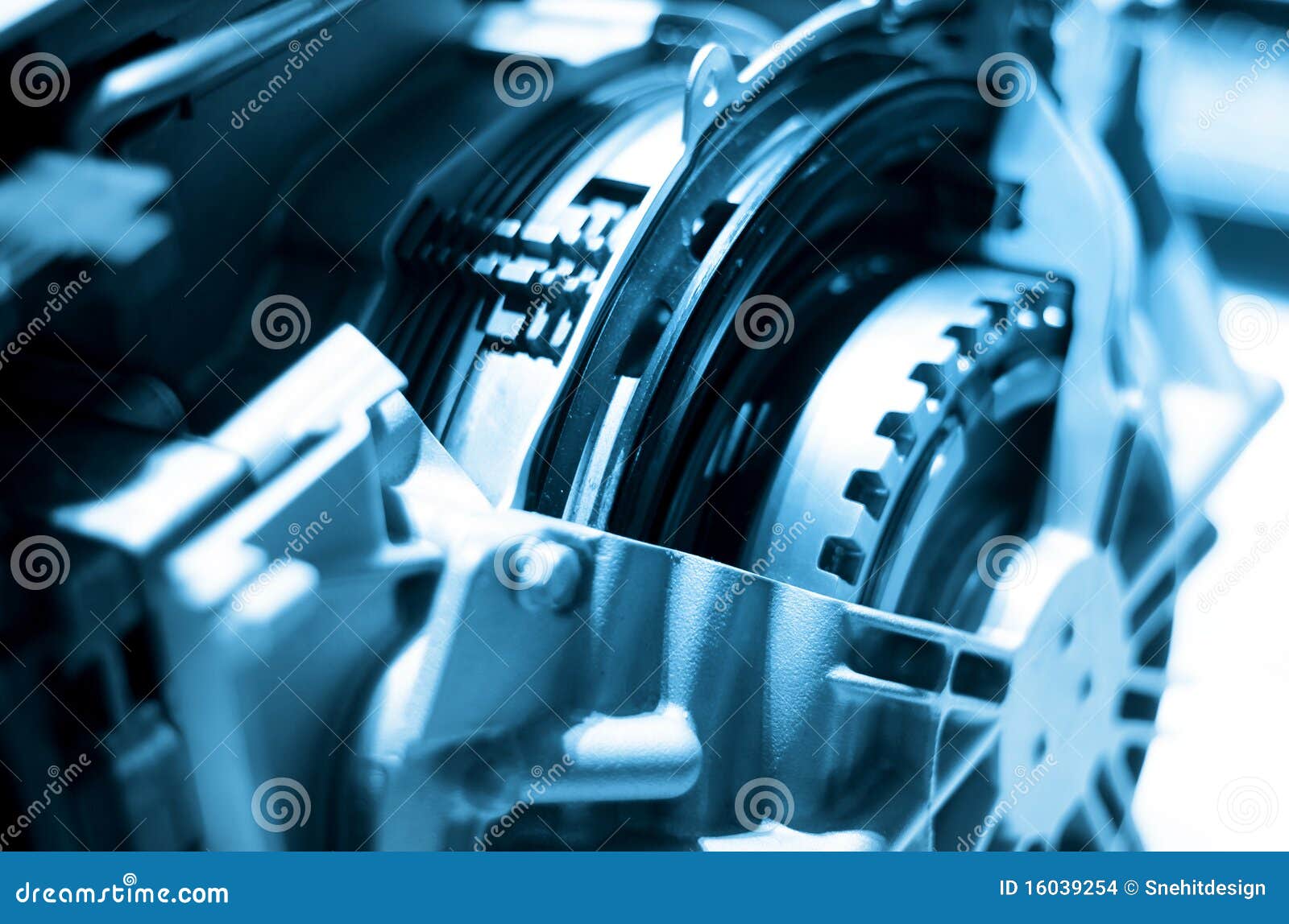 Automotive engine stock photo. Image of blue, power, clean 16039254