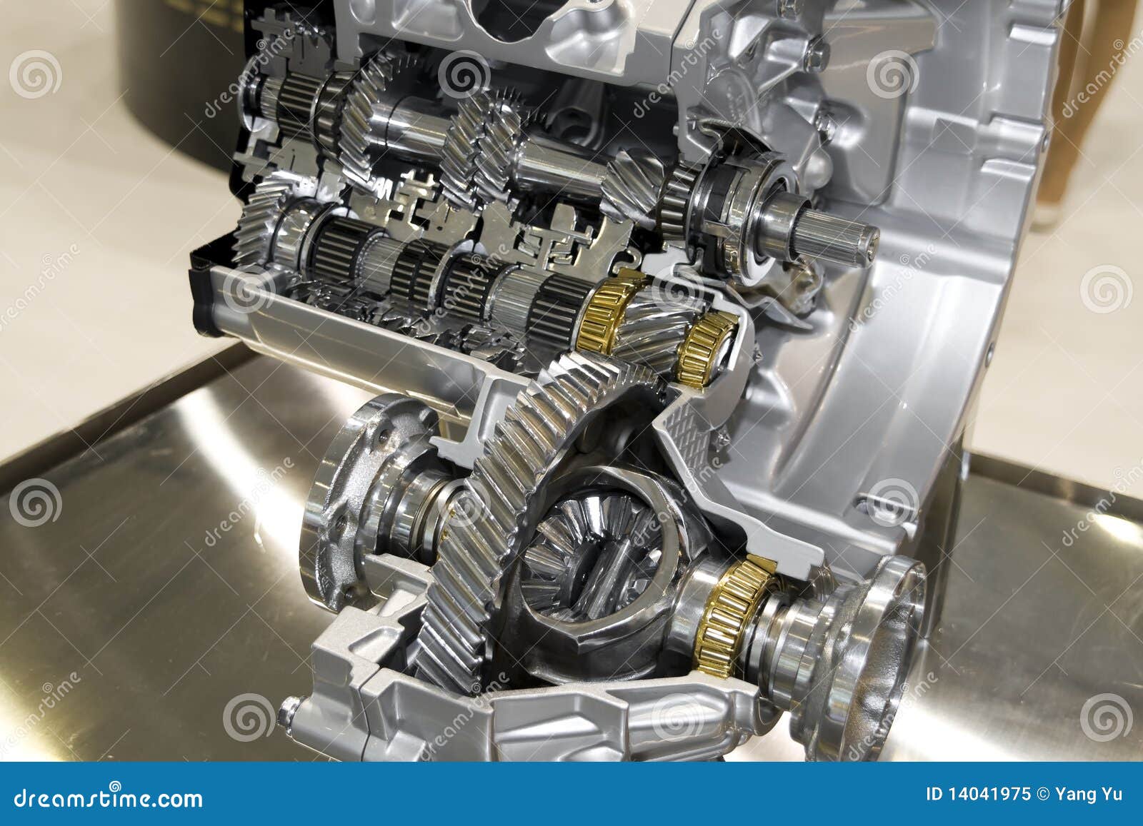 Automotive Transmission stock image. Image of gearbox 14041975
