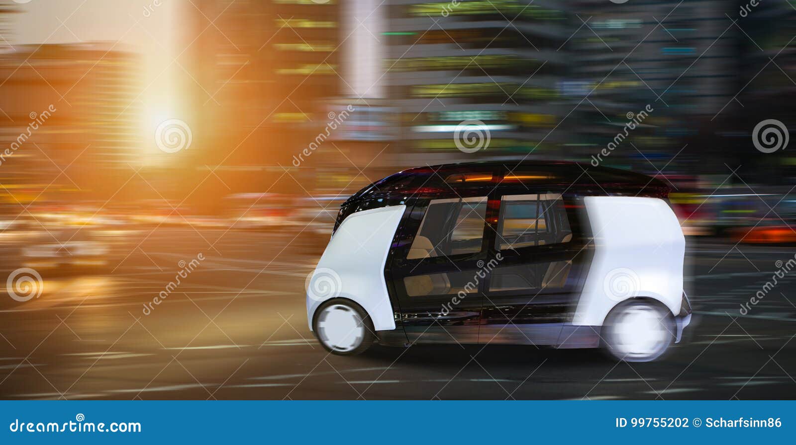 autonomous self driving smart bus