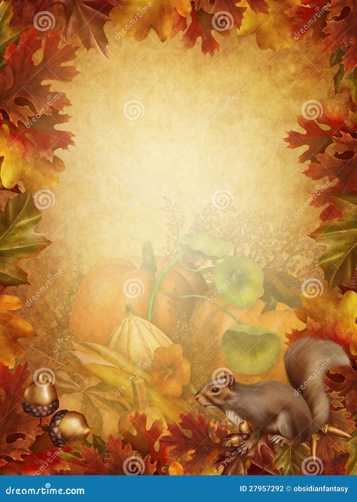 credit themes tumblr no Squirrel With Autumn Background Stock A Photography