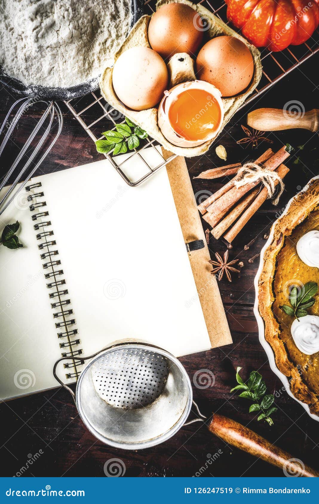 Autumn baking background stock image. Image of autumn - 126247519