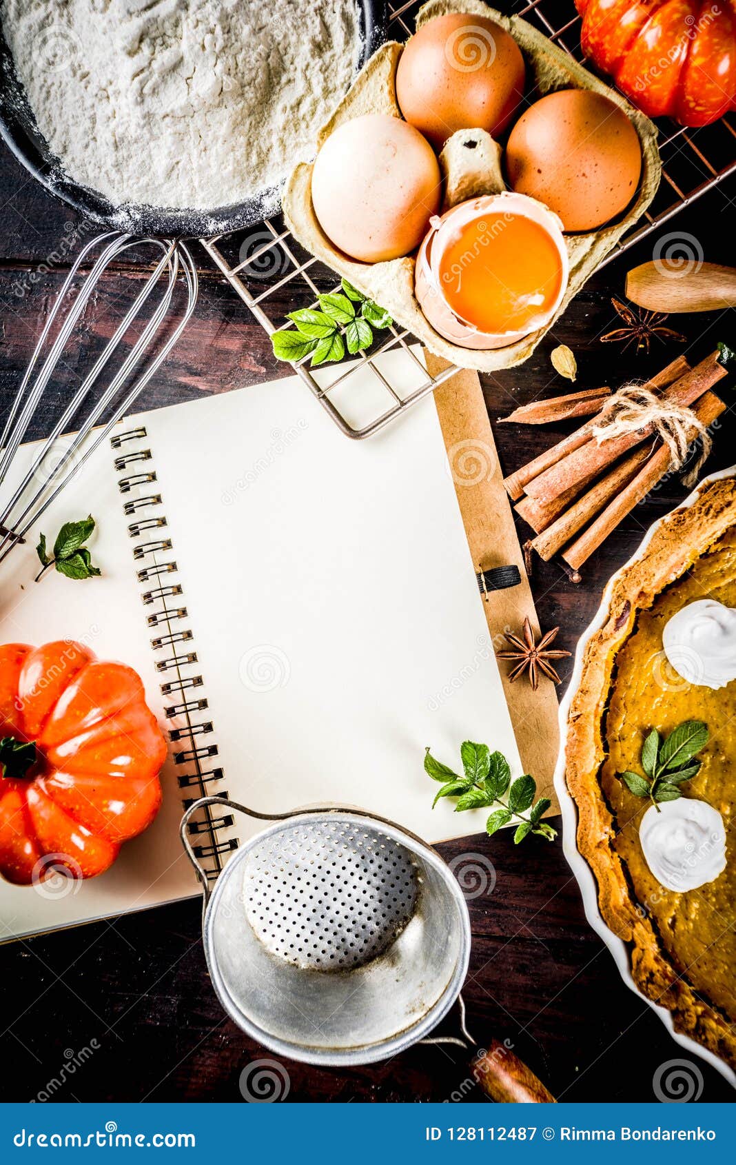 Autumn baking background stock image. Image of delicious - 128112487