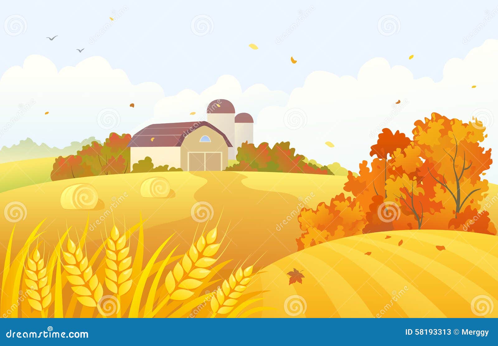 free clipart of fall scenes - photo #11