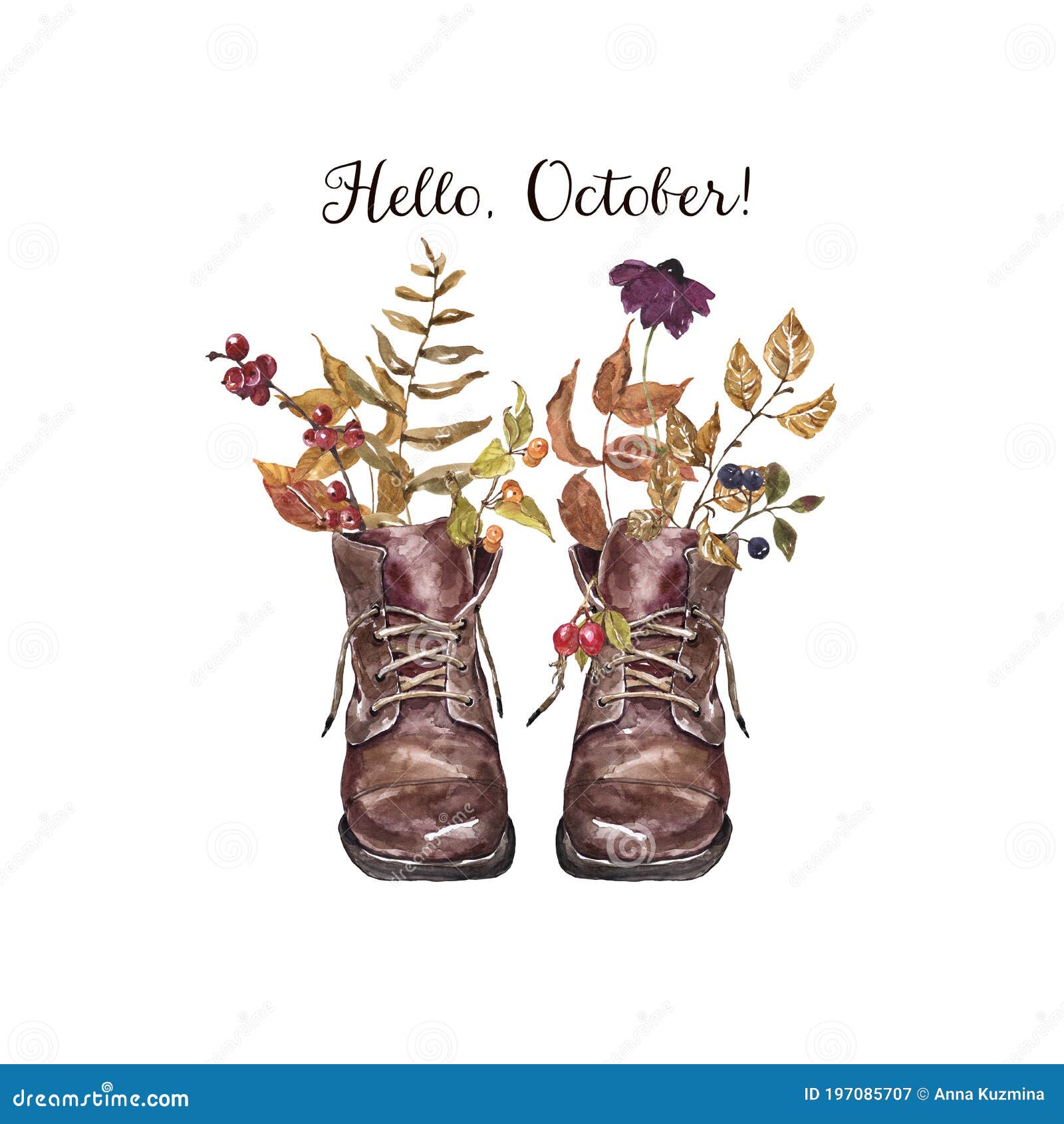 floral hiking boots