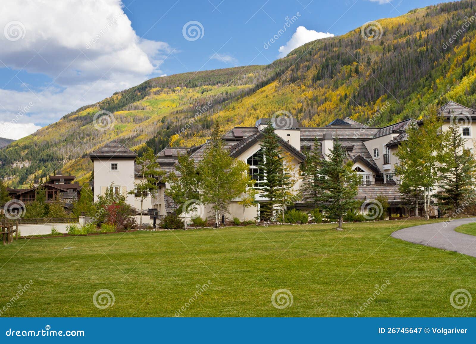 Autumn colors in Colorado. stock image. Image of beautiful - 26745647