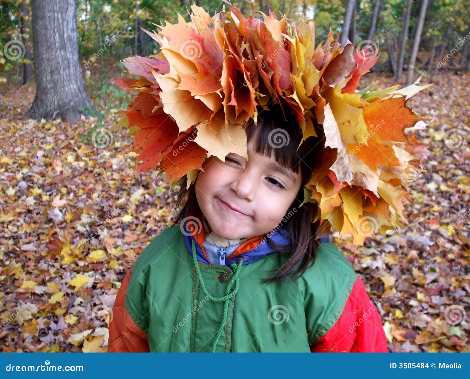 Autumn girl stock photo. Image of lane, fall, human, foliage - 3505484