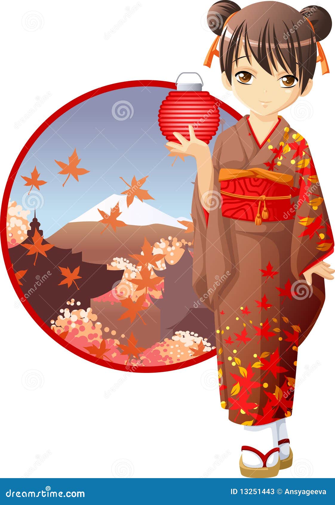 Kimono Cartoons, Illustrations & Vector Stock Images