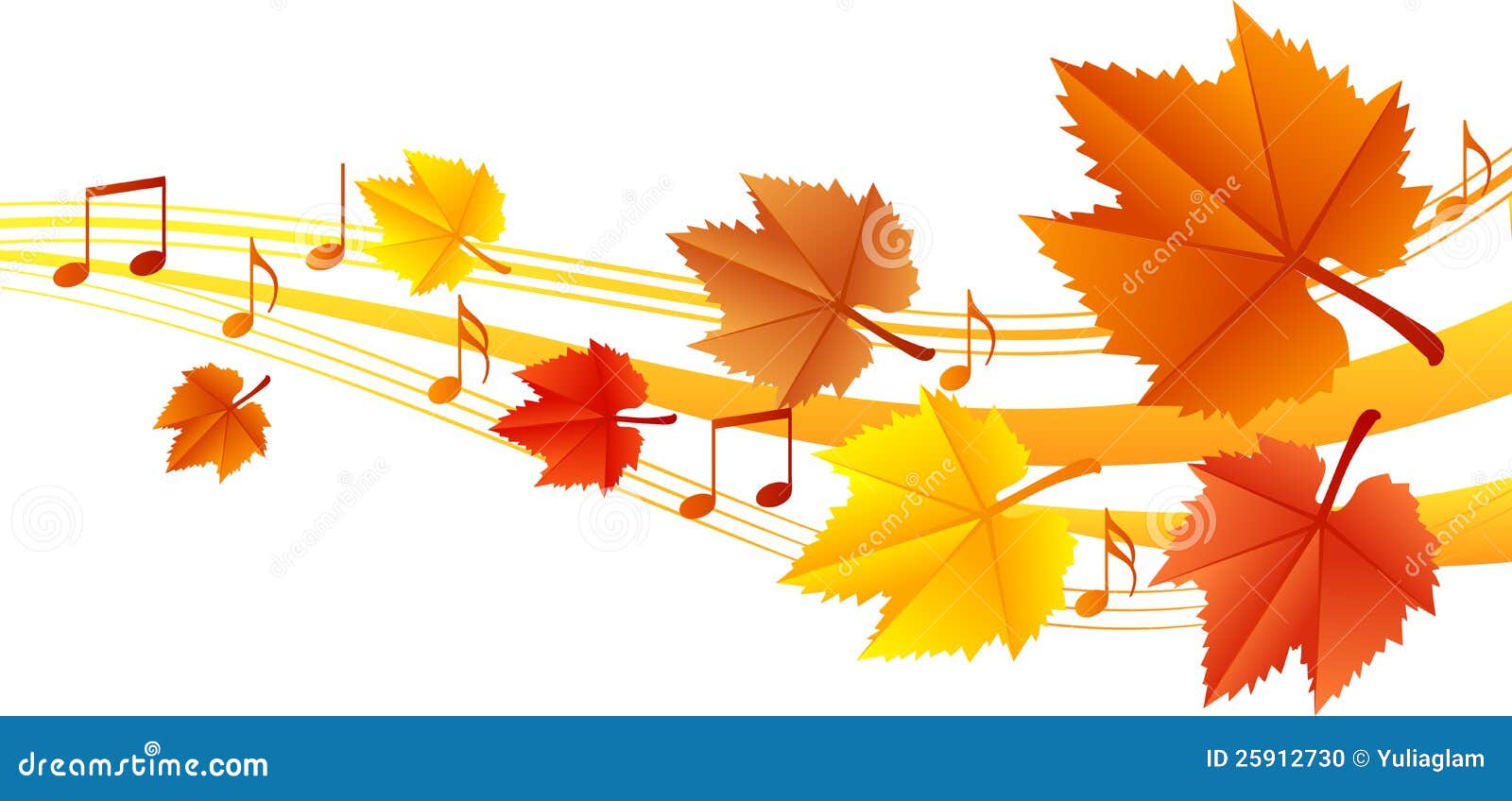 Autumn Music Stock Photo - Image: 25912730