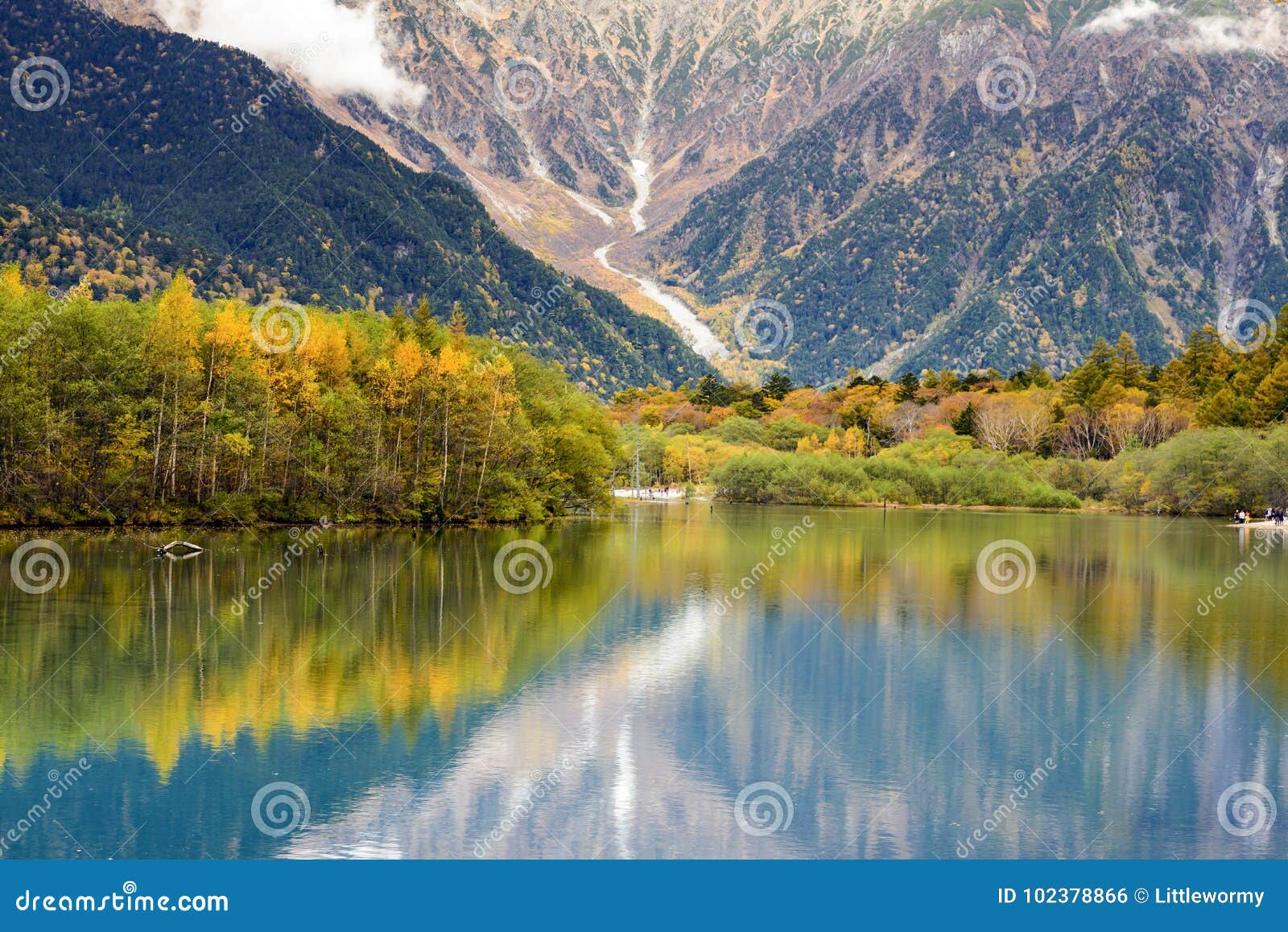 Autumn Season Of Kamikochi Japan Stock Photo Image Of Scenic Snow Autumn Season Of Kamikochi Japan Stock Photo Image Of Scenic Snow