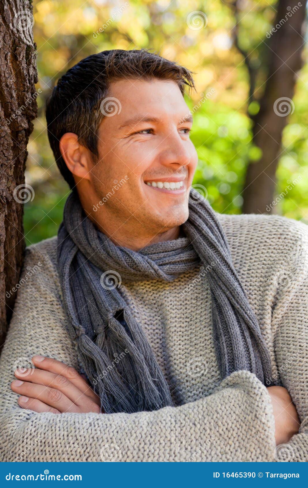 Autumn season man stock photo. Image of happiness, fall - 16465390