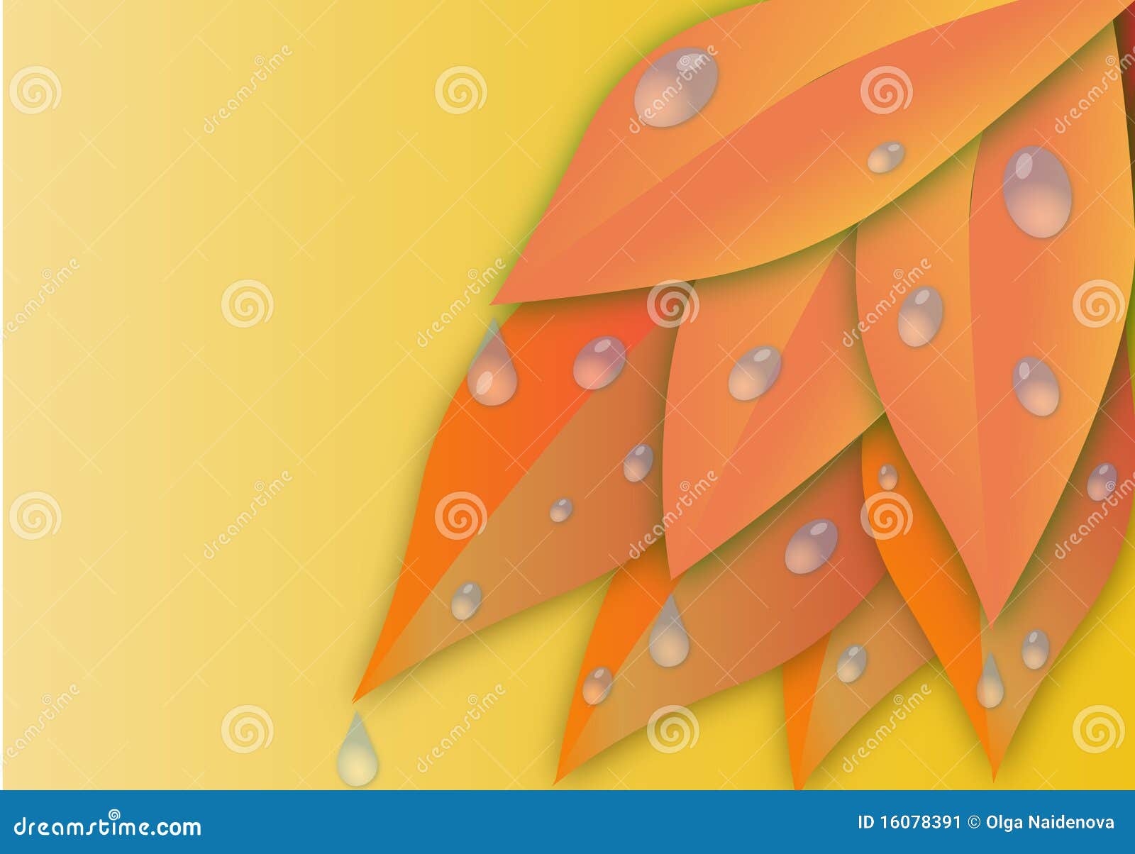 Autumn sheet stock vector. Illustration of autumn, flowing 16078391