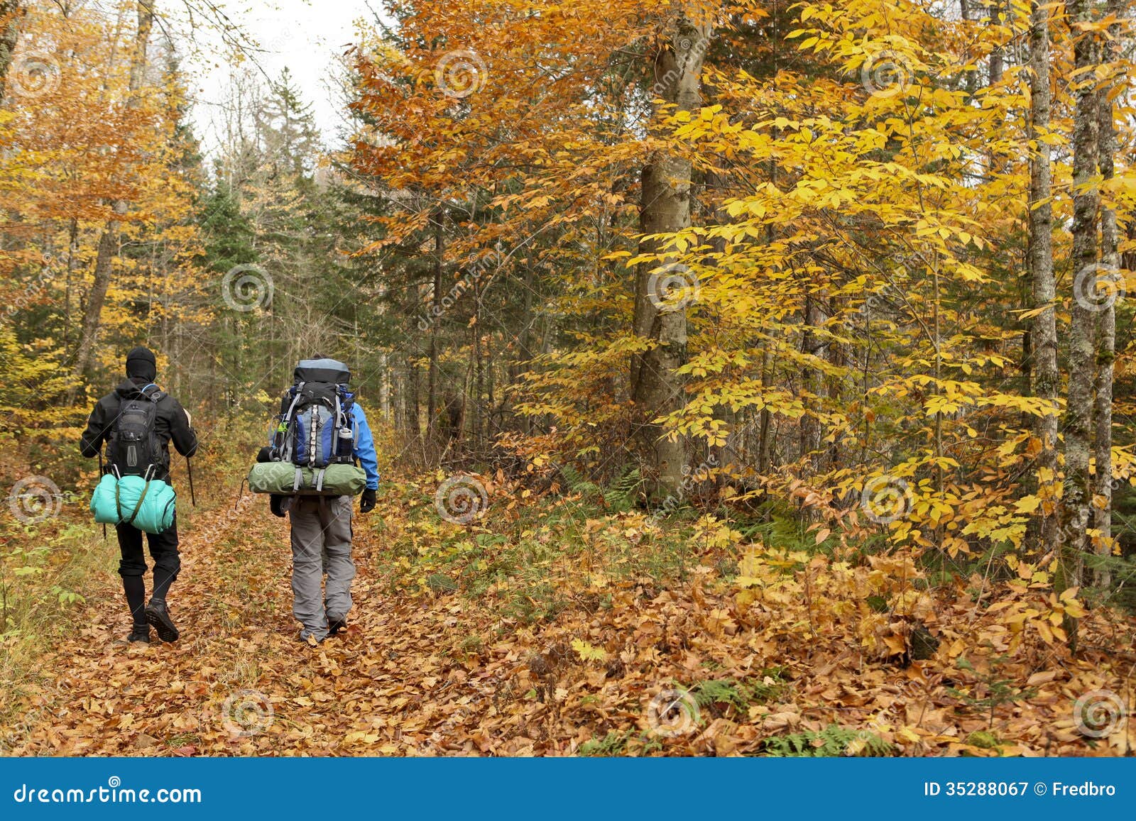 autumn trekking