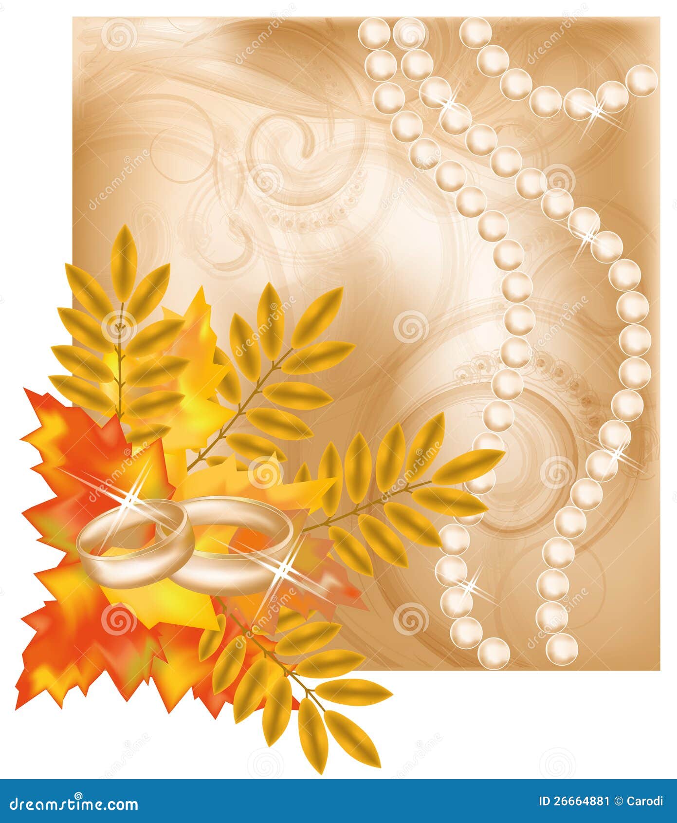 free autumn wedding clipart - photo #28