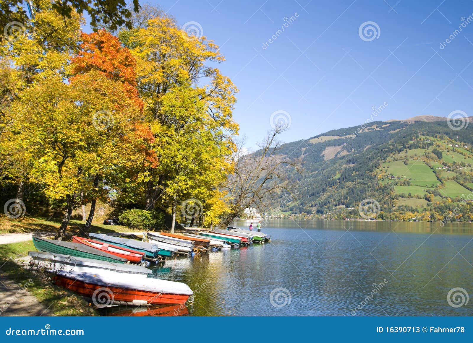 autumn in zell am see