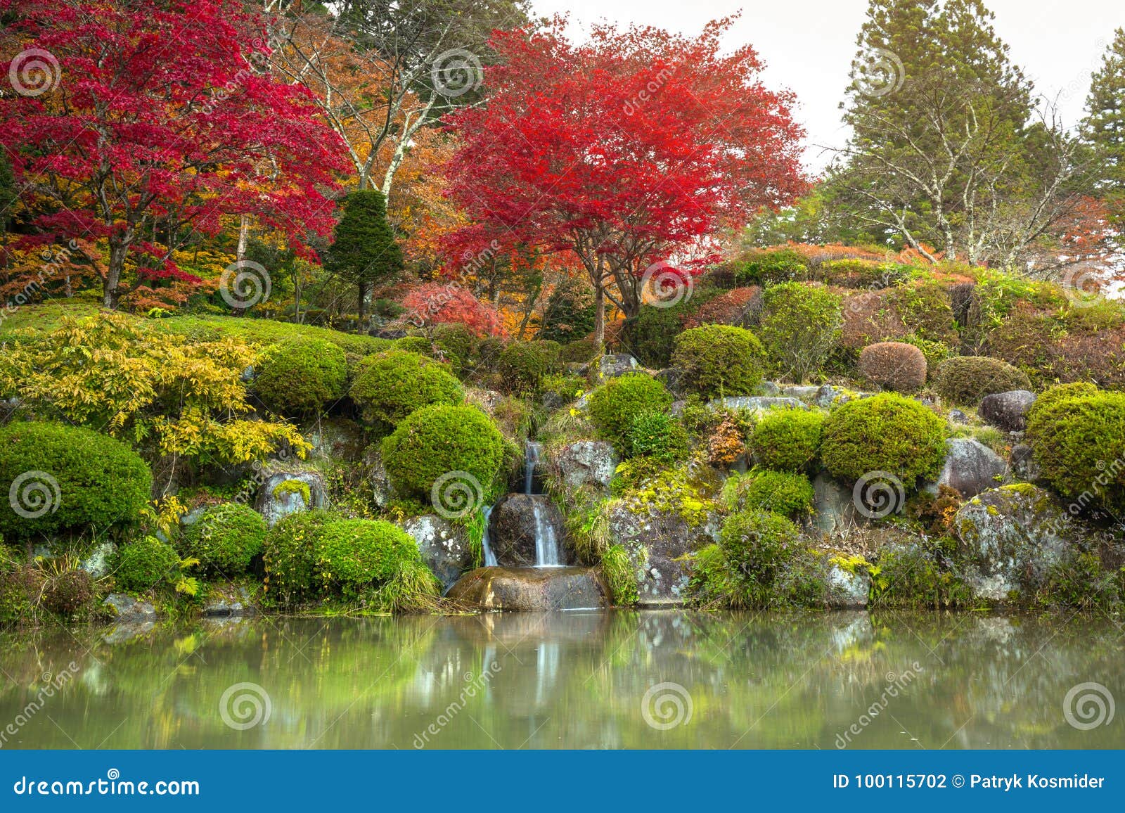 Autumnal Scenery Of Nikko National Park Stock Photo Image Of Famous Garden