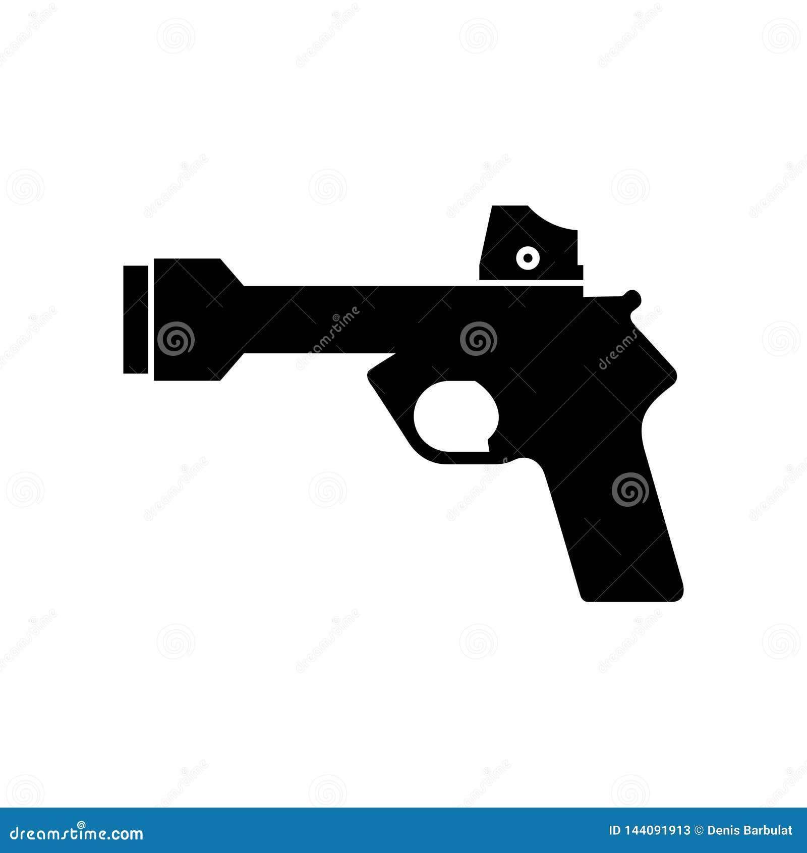 Anti drone net gun stock vector. Illustration of safety - 144091913