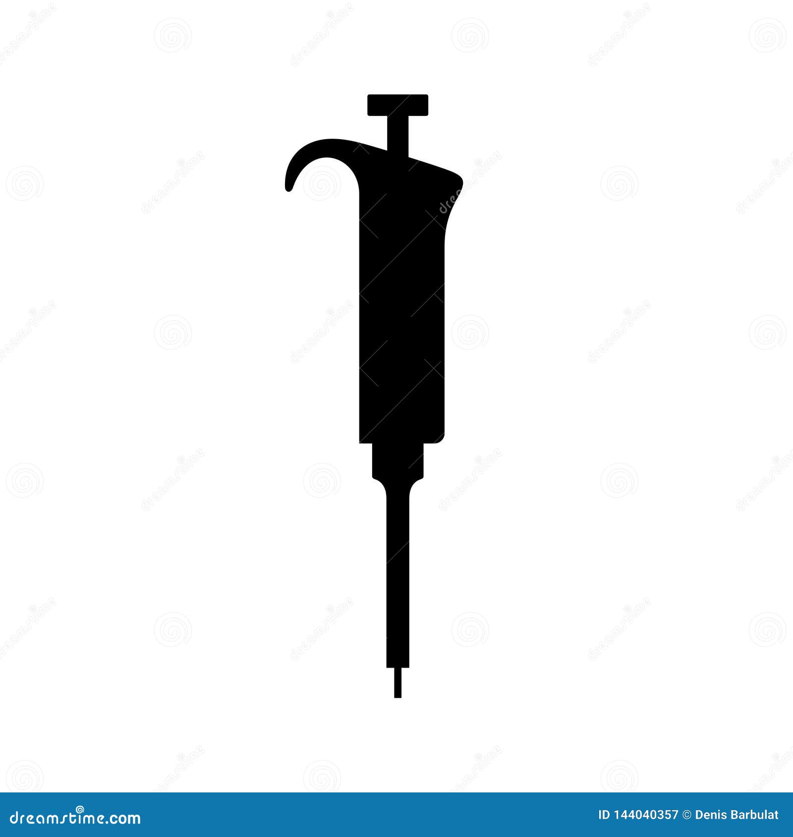 Automatic Pipette Cartoon Vector 39628133