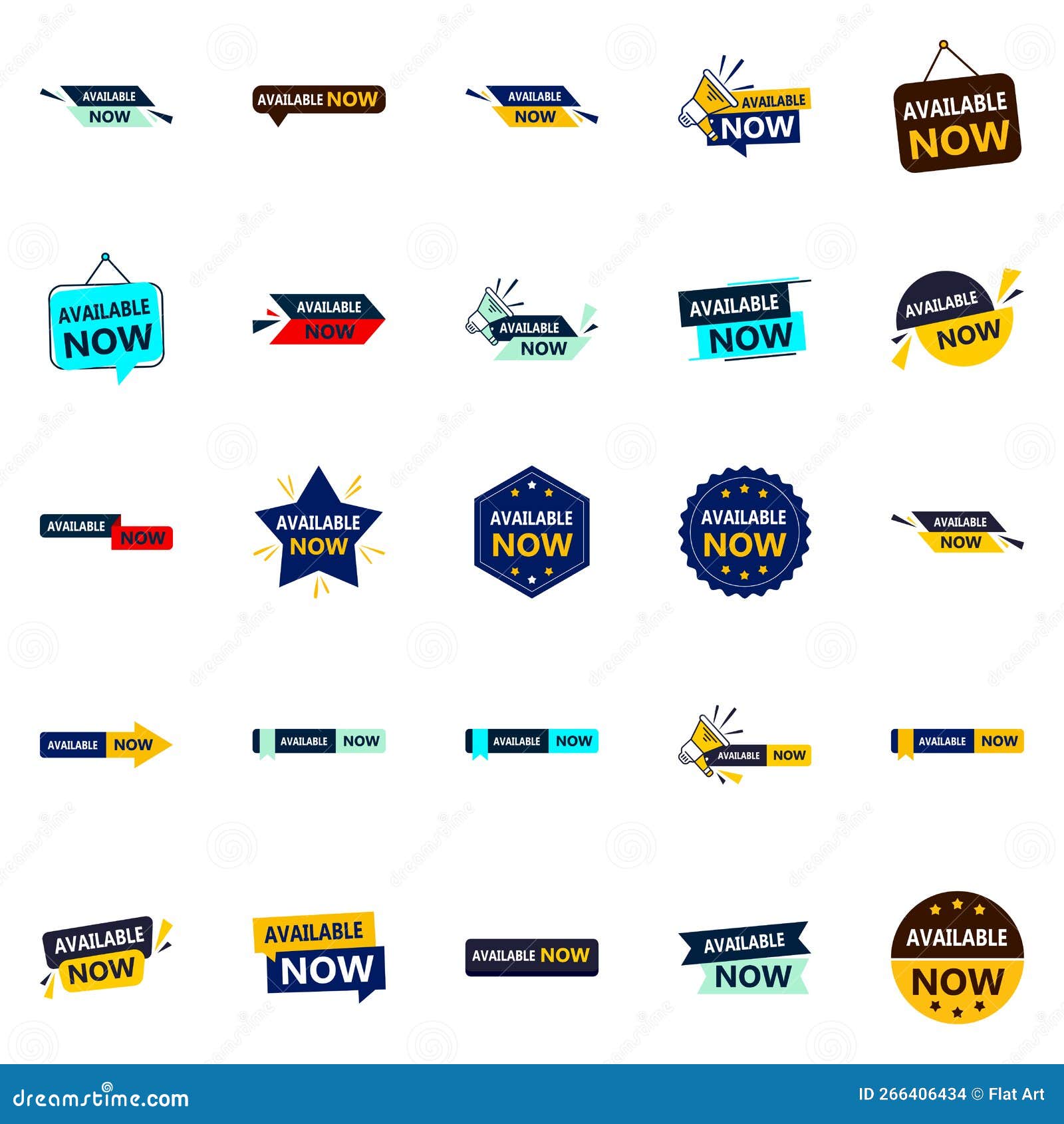 Available Now 25 Vector Banners for Distinctive Marketing Materials