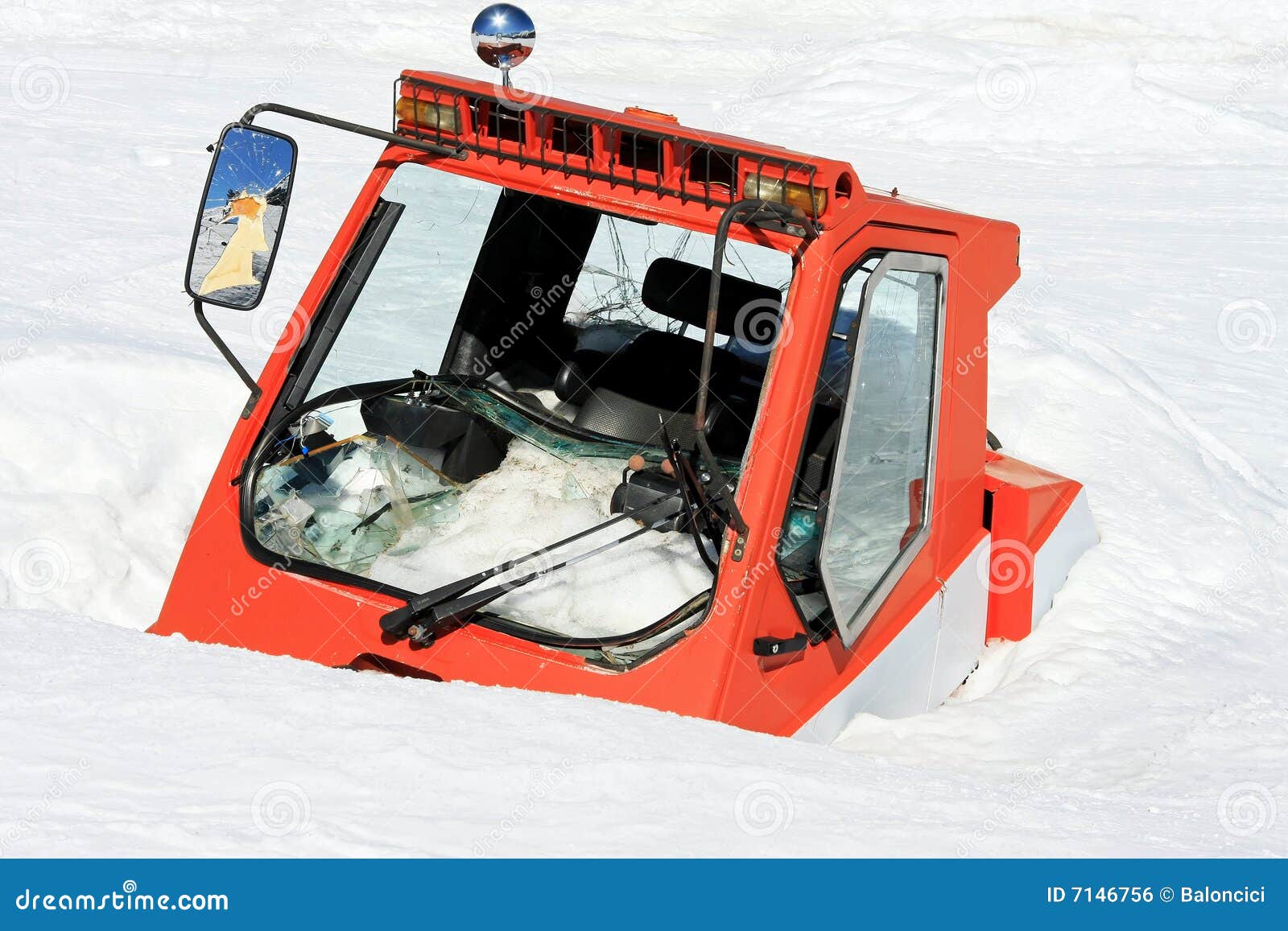 Avalanche machine stock photo. Image of outdoors, transportation 7146756