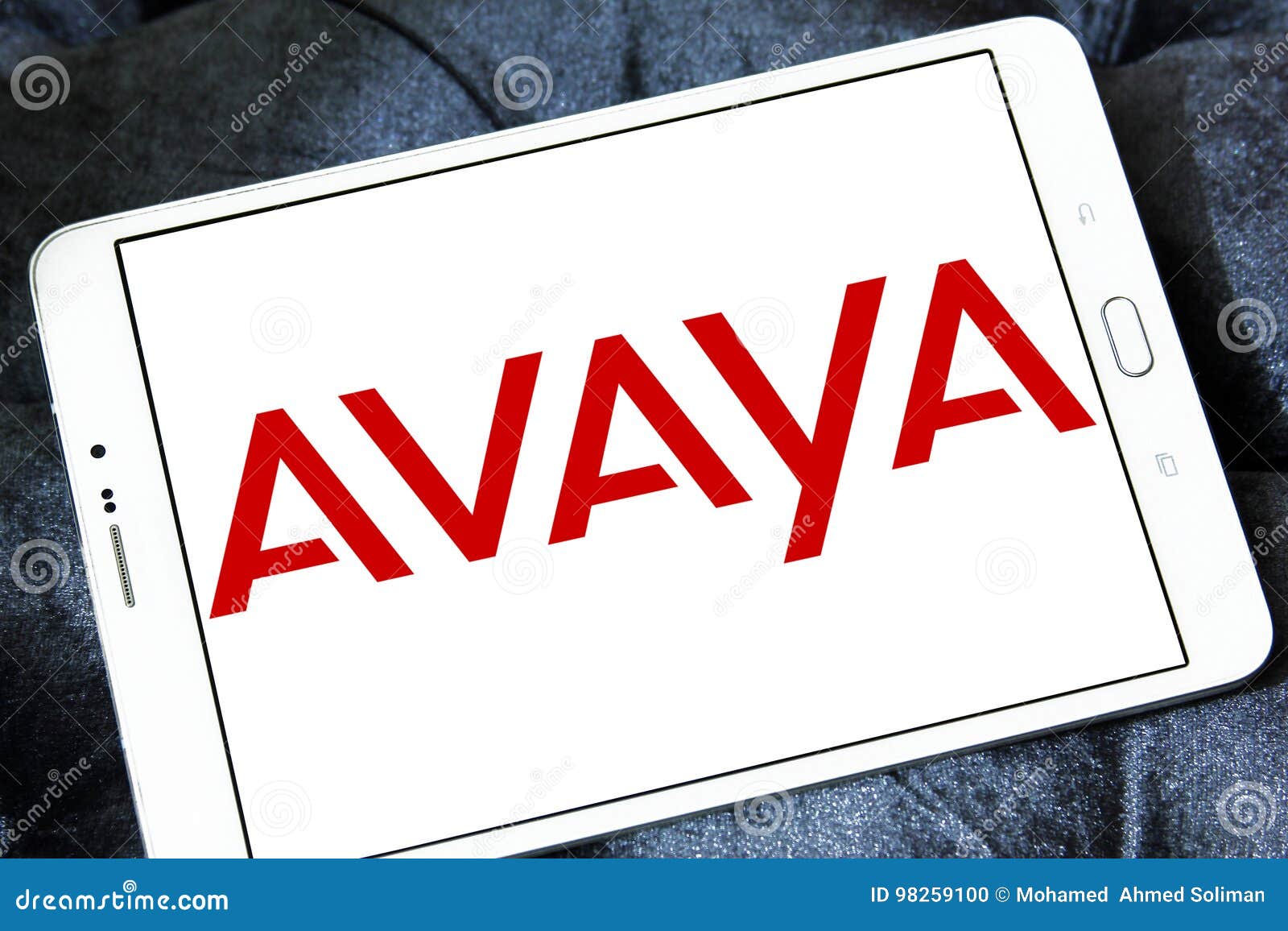 Avaya company logo editorial image. Image of editorial - 98259100
