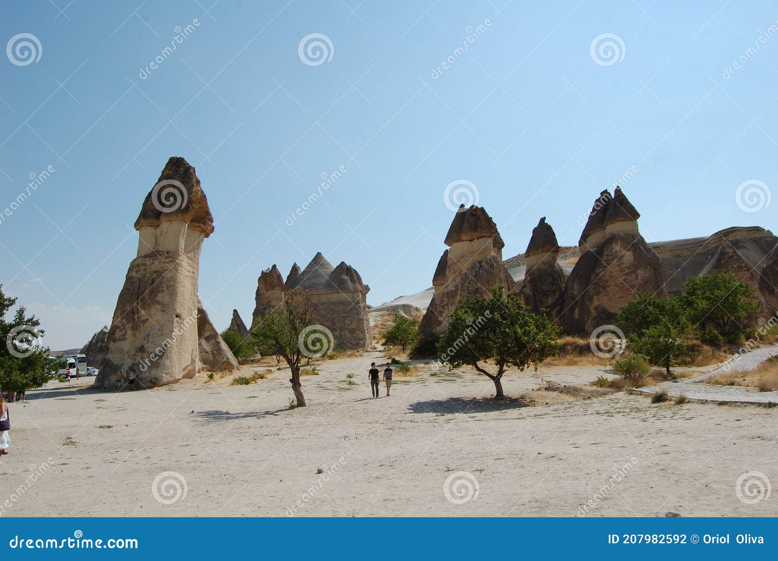 avcilar valley (cappadocia turkey). fairy chimneys