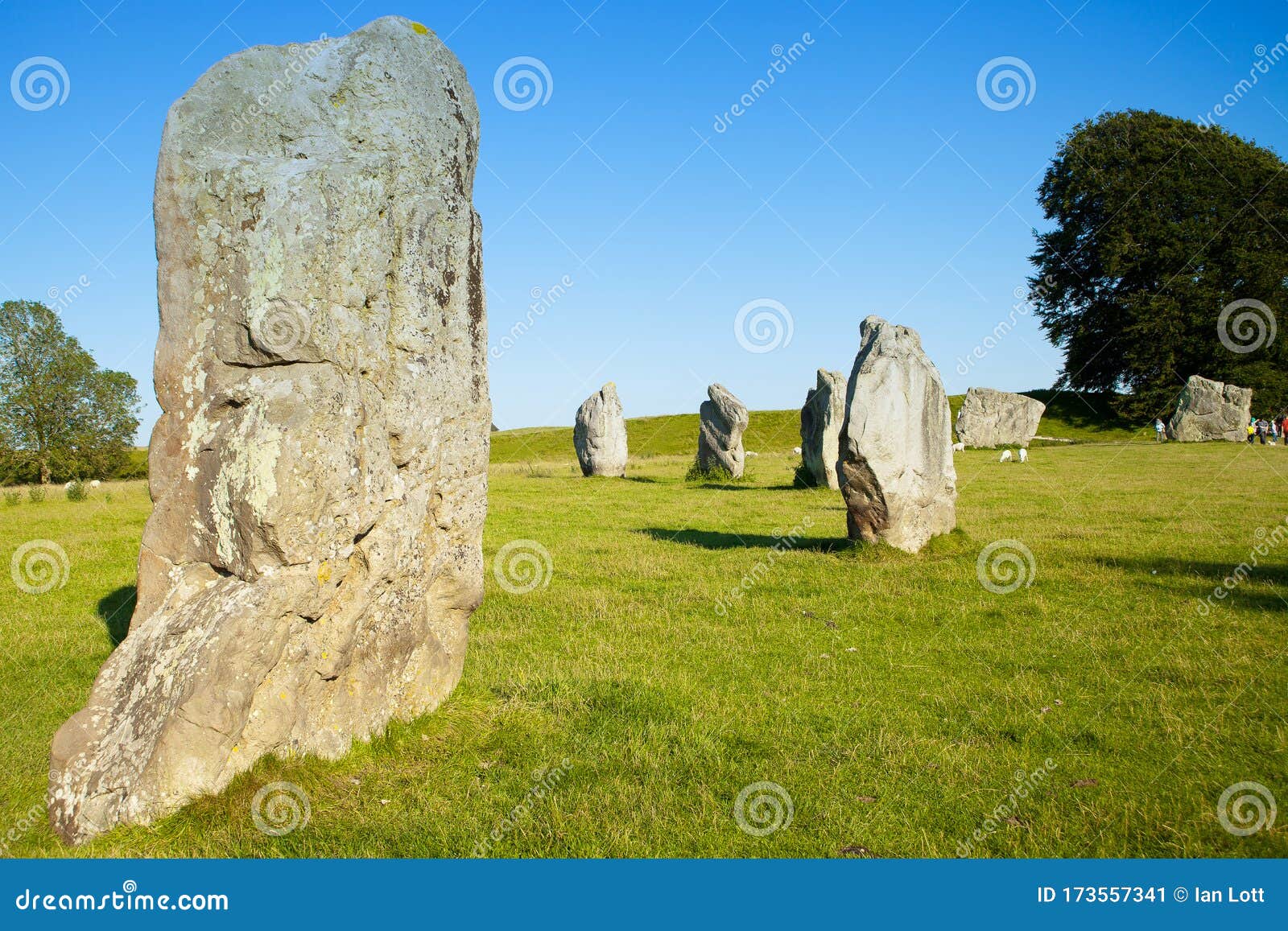 avebury neolithic henge., west kennet