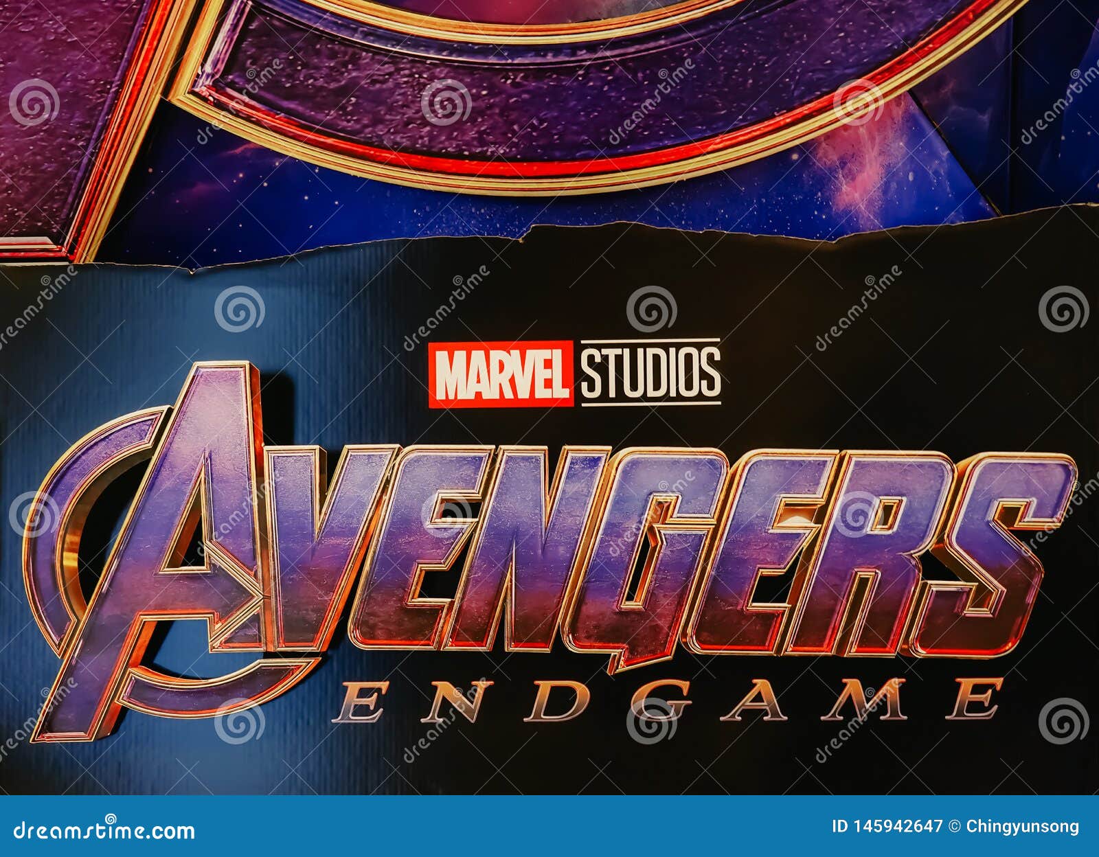 Avengers Endgame Poster Displayed; the Avengers, is a American Superhero  Film Based on the Marvel Comics Superhero Team Editorial Photography -  Image of based, gems: 145942647