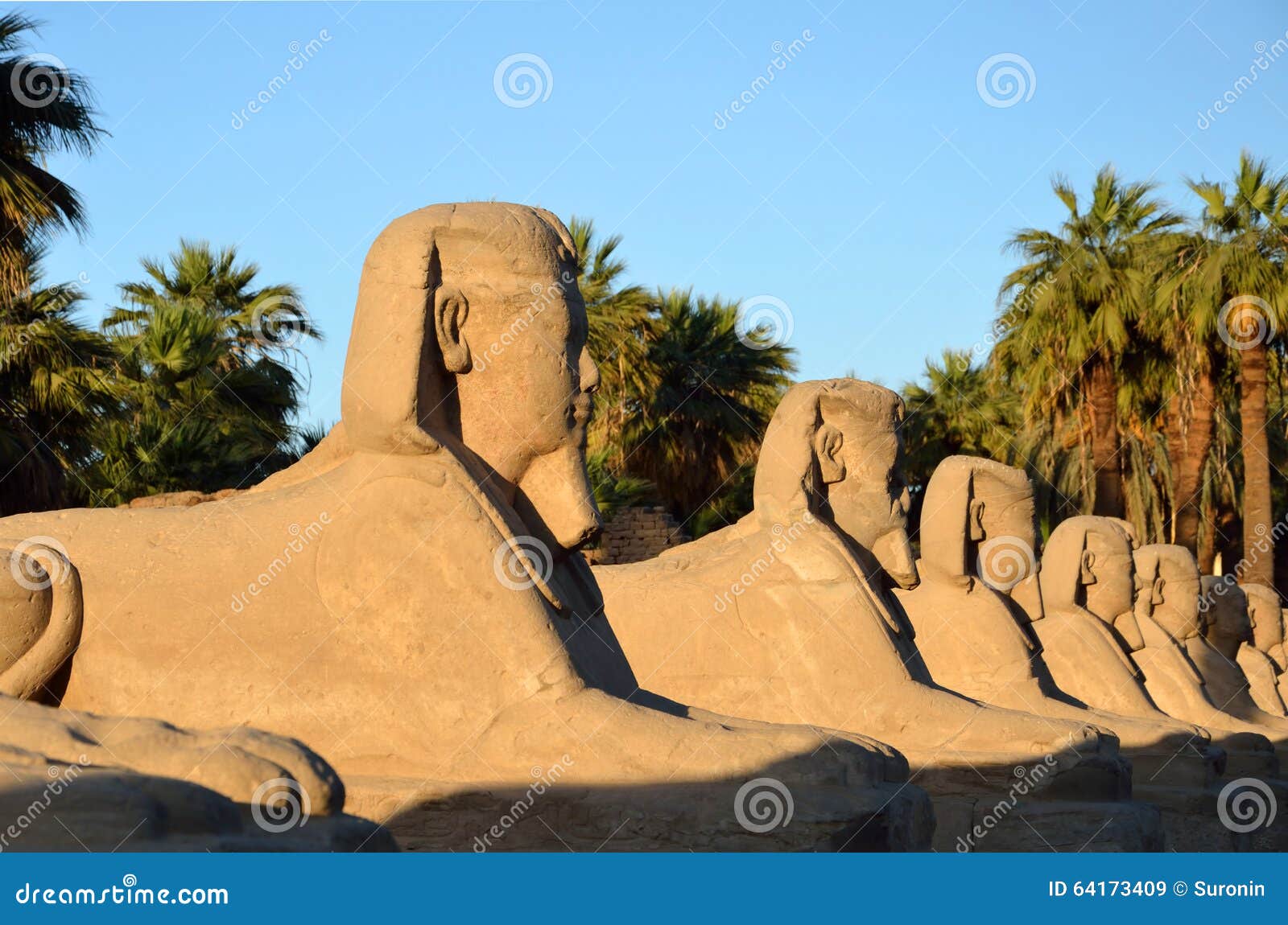 avenue of sphinxes