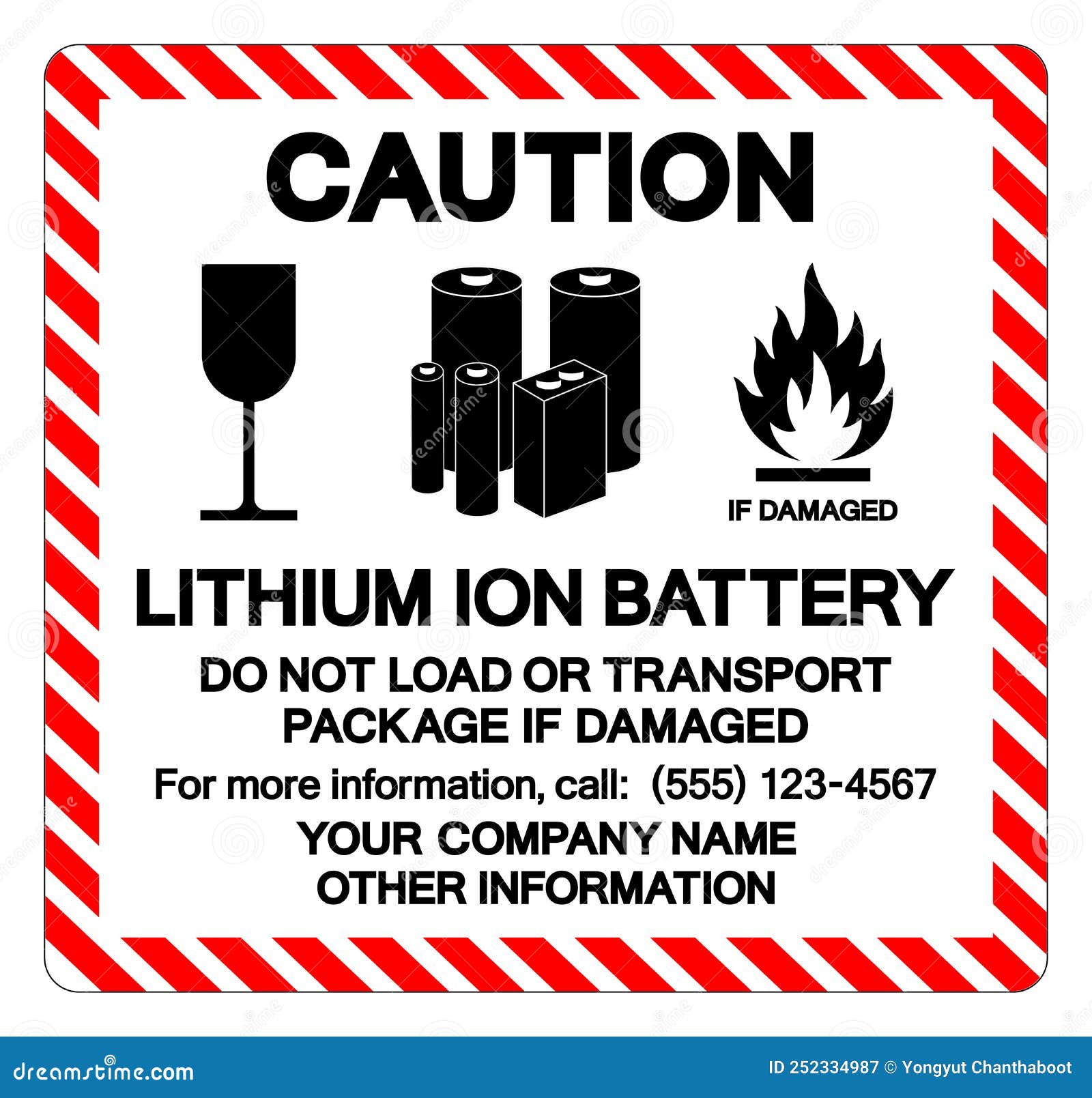 Étiquette Lithium