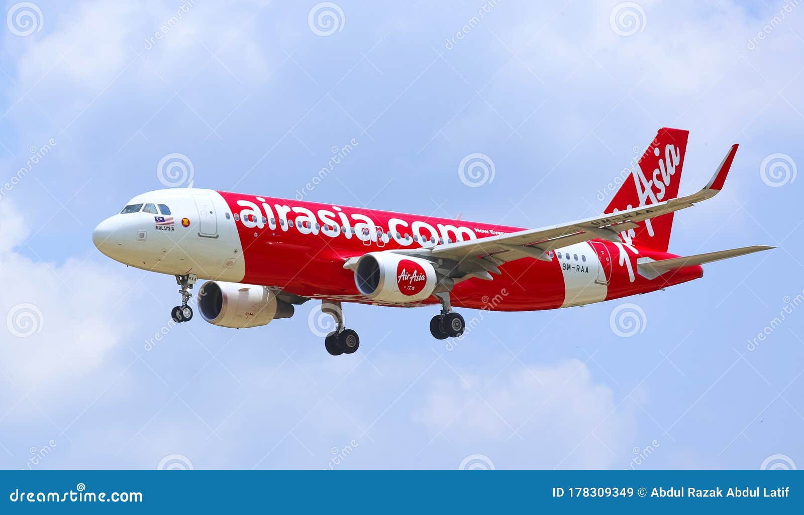 Organizar ama de casa Confirmación Avión De Aerolíneas De Bajo Costo De Air Asia Imagen de archivo editorial -  Imagen de aire, asia: 178309349