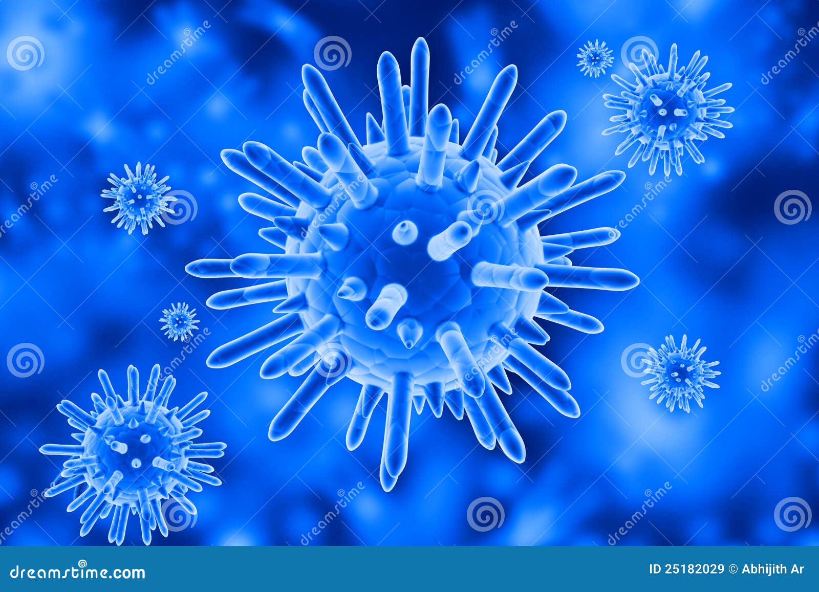 Avian virus stock illustration. Illustration of three - 25182029