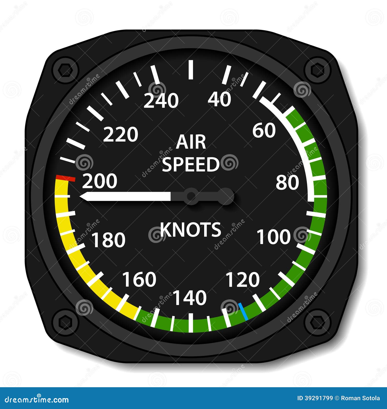 aviation aircraft airspeed indicator