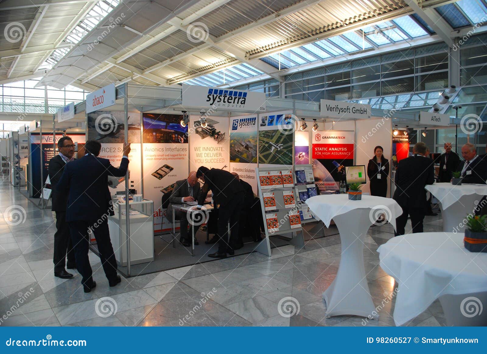 Aviation Electronics Europe 2017 Editorial Photography Image of chair