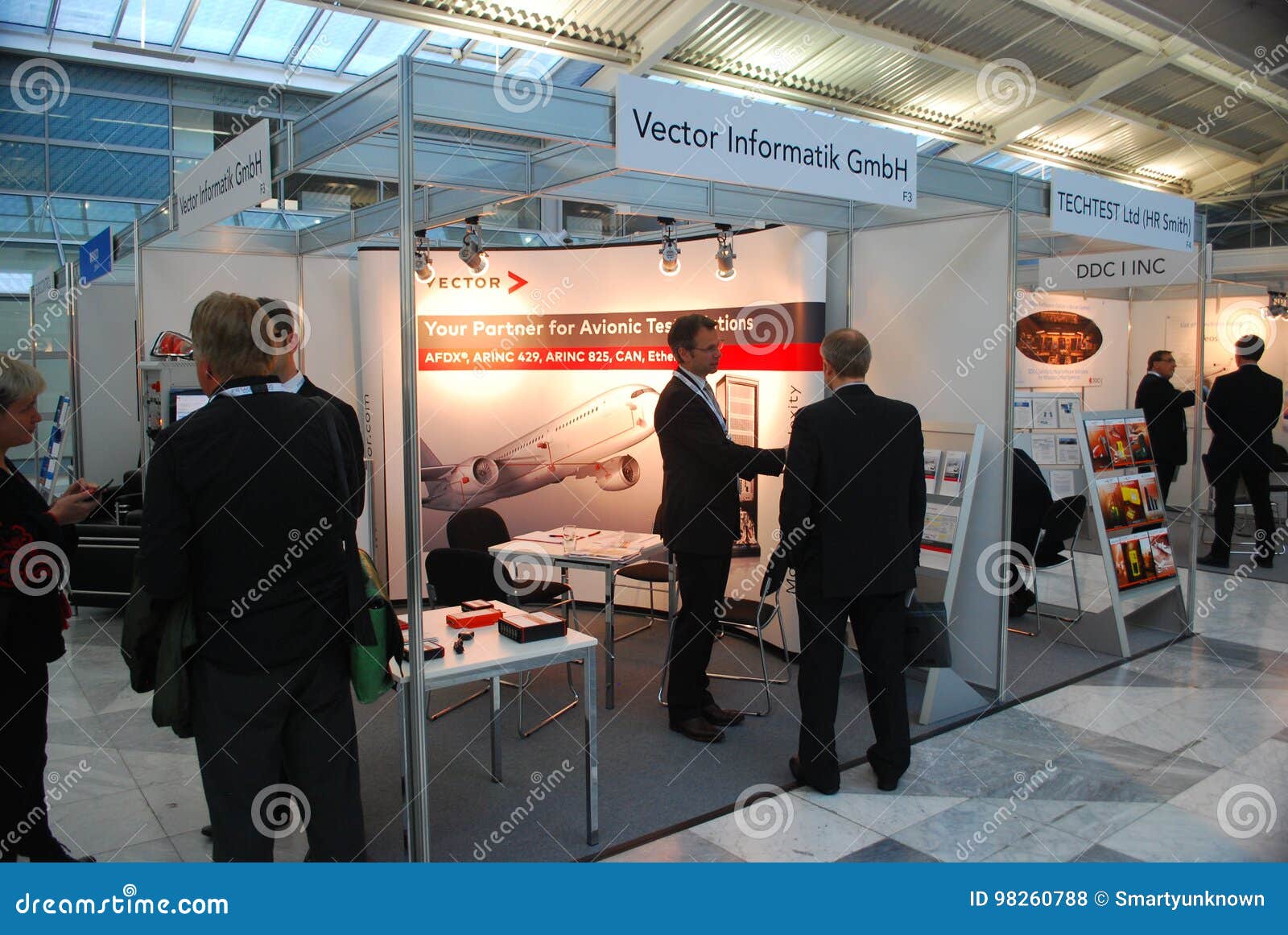 Aviation Electronics Europe 2017 Editorial Stock Photo Image of