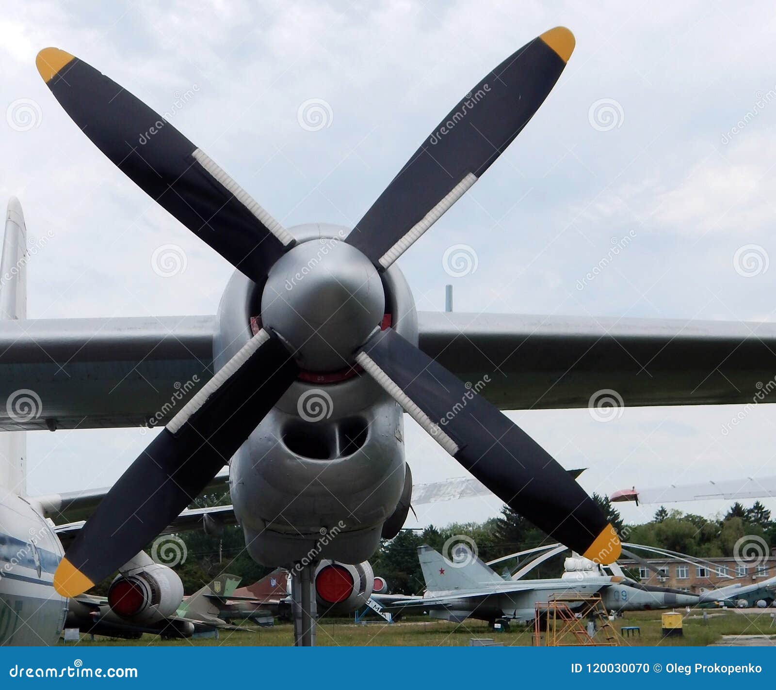 Aviation Engine Propellers Avia Stock Photo Image of vintage, flight