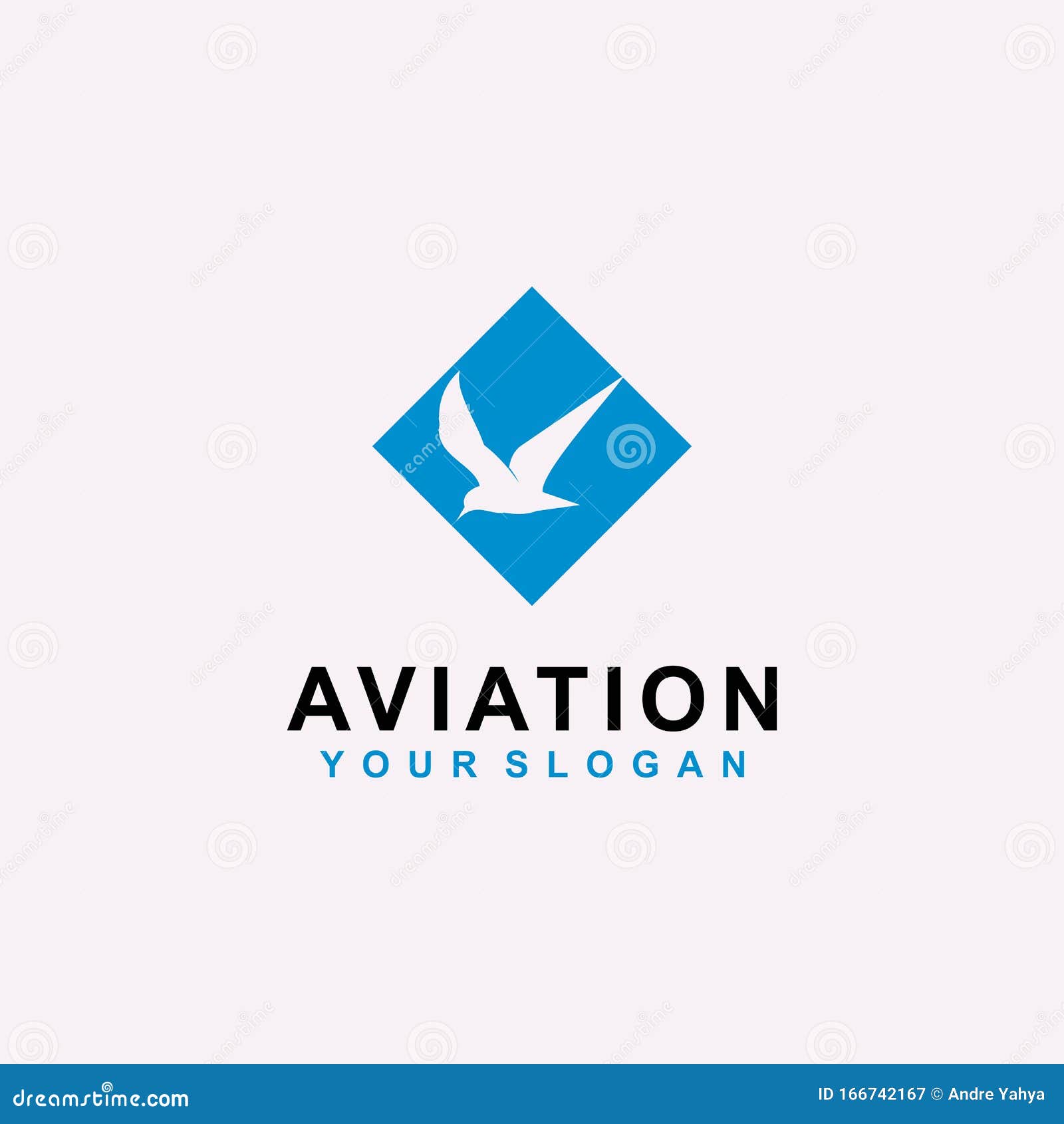 Aviation logo template stock illustration. Illustration of travel