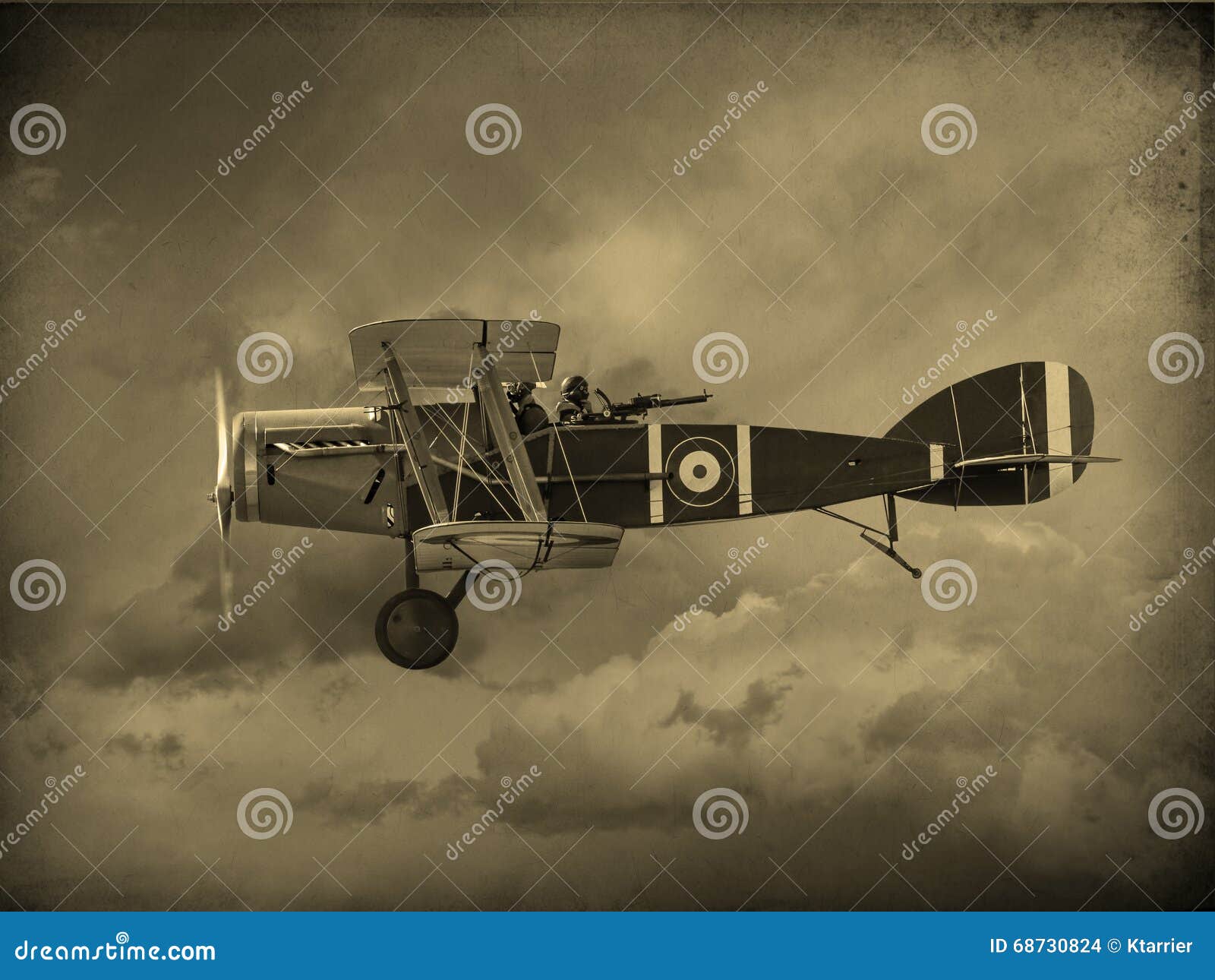 Aviones De La Primera Guerra Mundial Foto de archivo - Imagen de  transporte, viejo: 68730824