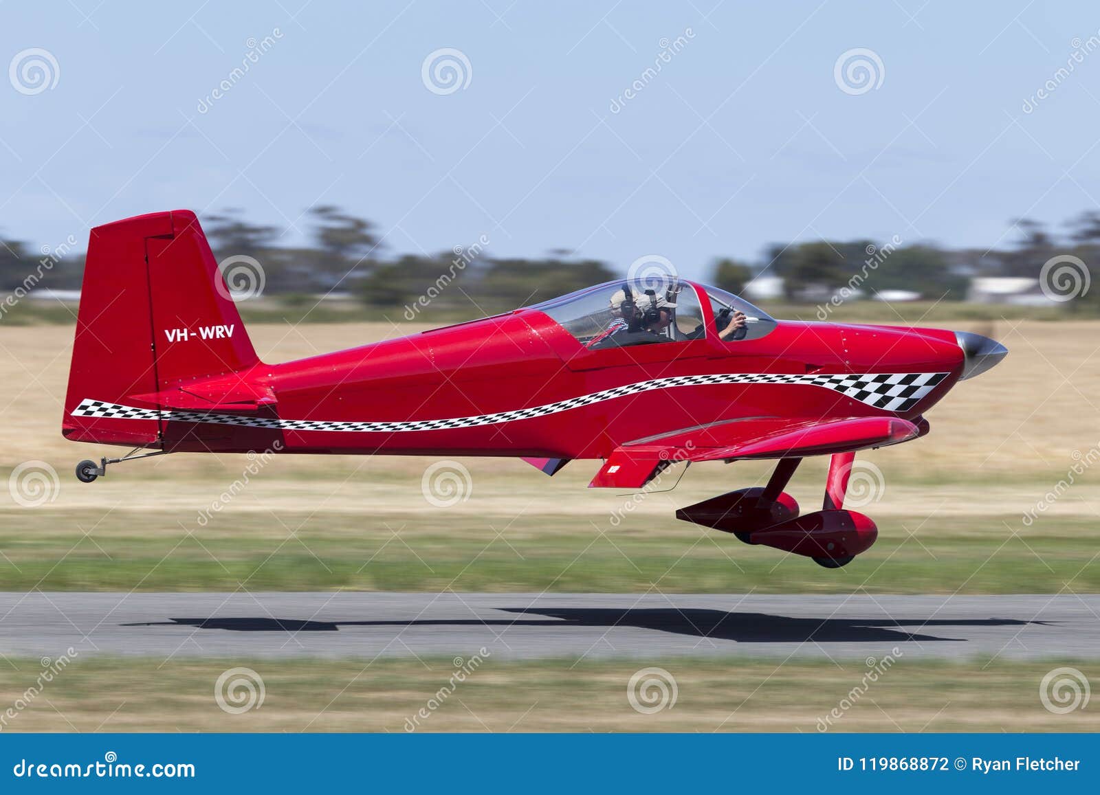 Aviones Ligeros VH-WRV Del Solo Motor De Kit Built Vans RV-7 editorial - de equipo, transporte: 119868872