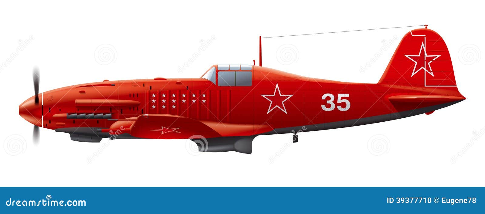 Aviones Militares Soviéticos Ilustración del Vector - Ilustración de  combate, militar: 39377710