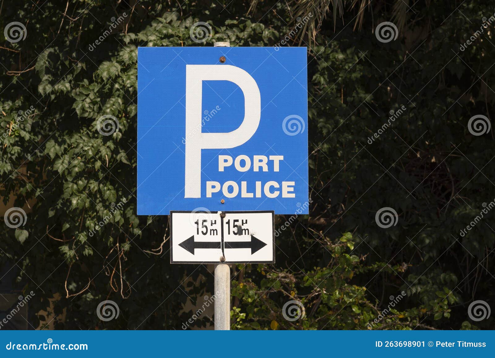 Placa Policía Portuaria