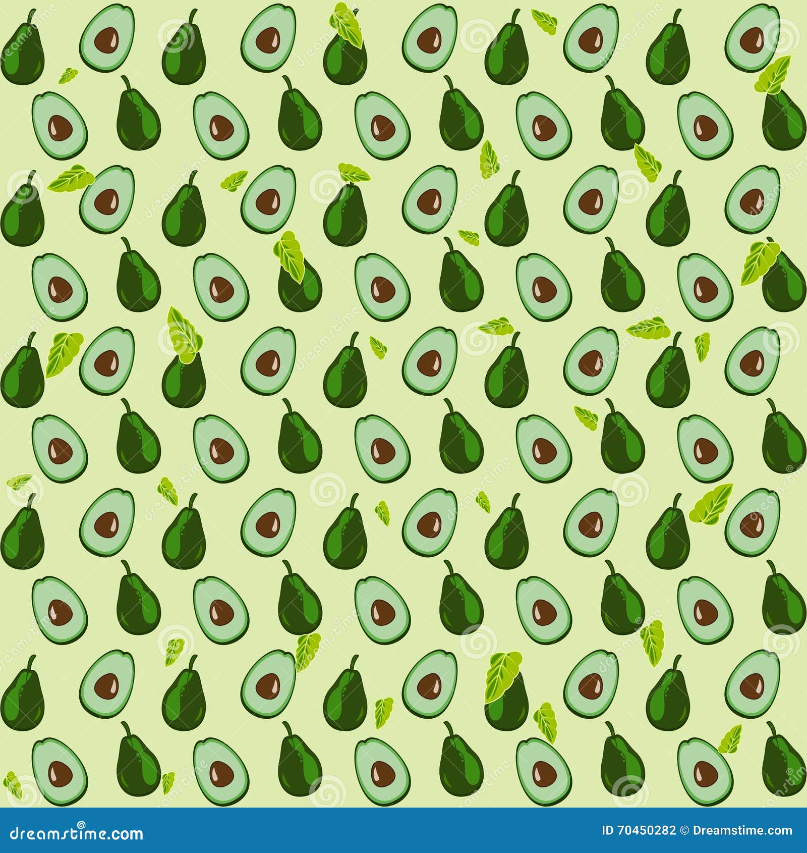 Бумага для скрапбукинга авокадо