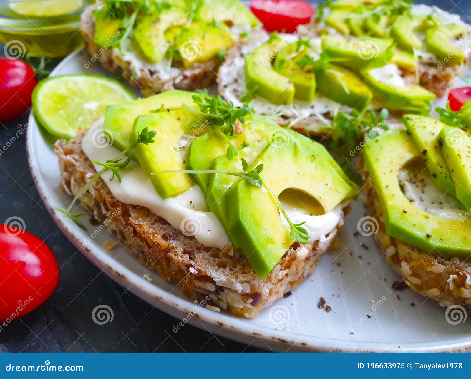 Avocado Sandwich Keto Recipe Appetizer Nutritious Minimal Exotic 
