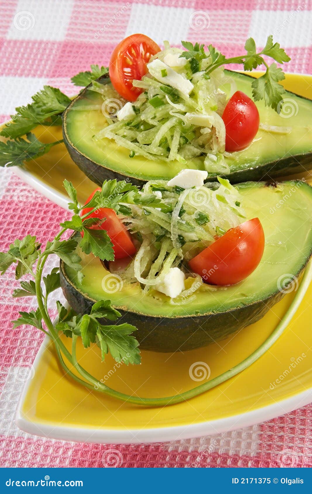 avocado vegetable stuffing